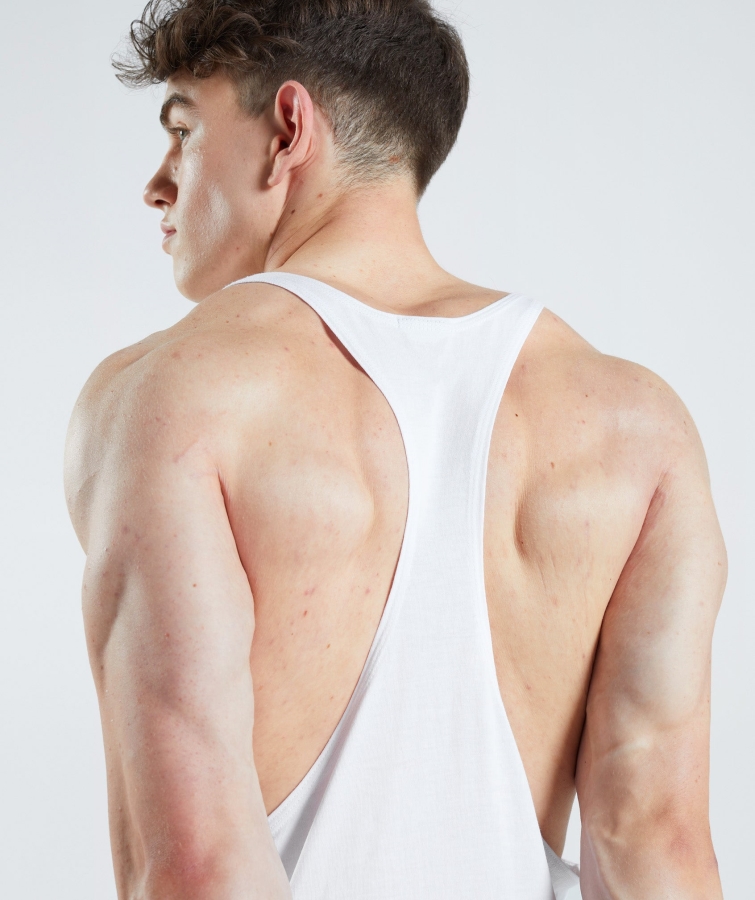 Gymshark Eski Stringer Beyaz