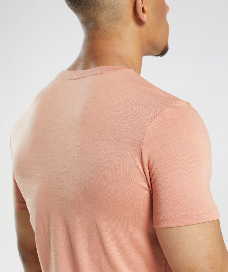 Gymshark Eski Tişört Nevada Pembe