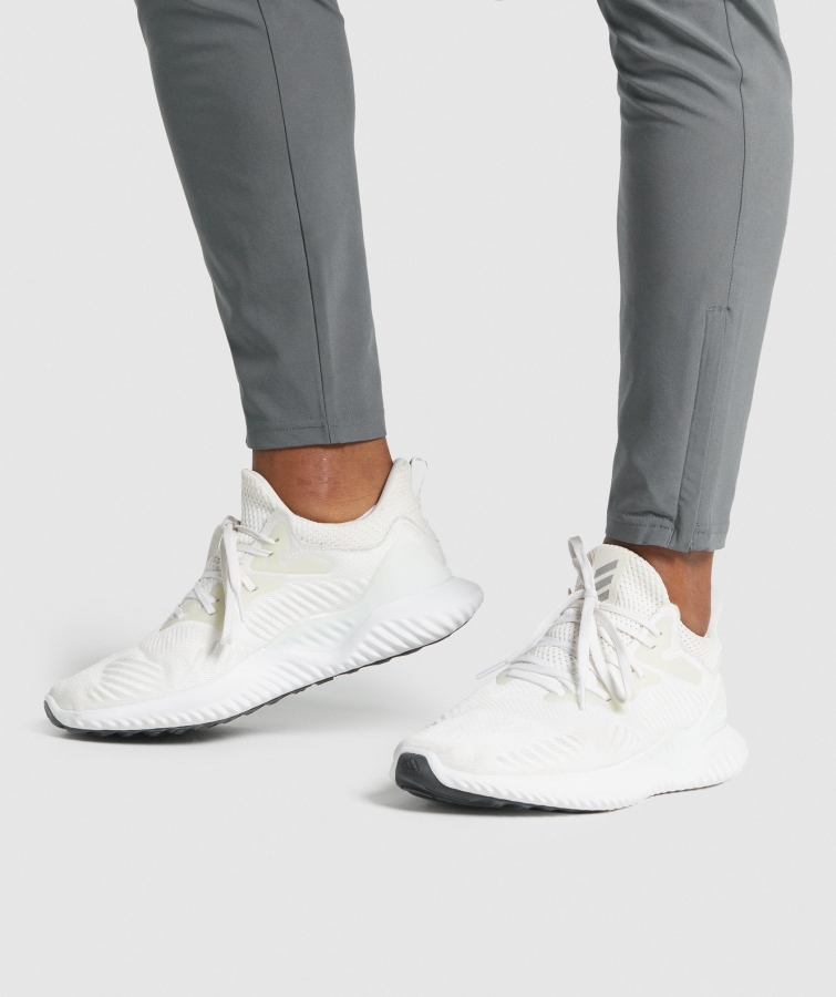 Gymshark Gösteri Yok Performans çorap Beyaz