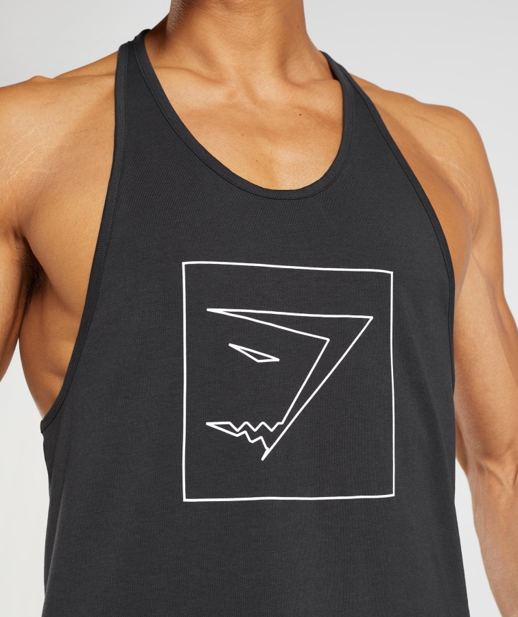 Gymshark Anahat Stringer Siyah