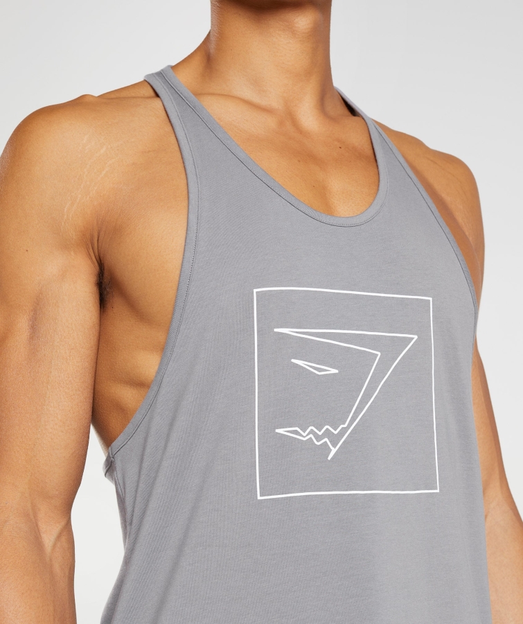 Gymshark Anahat Stringer Madeni Para Gri