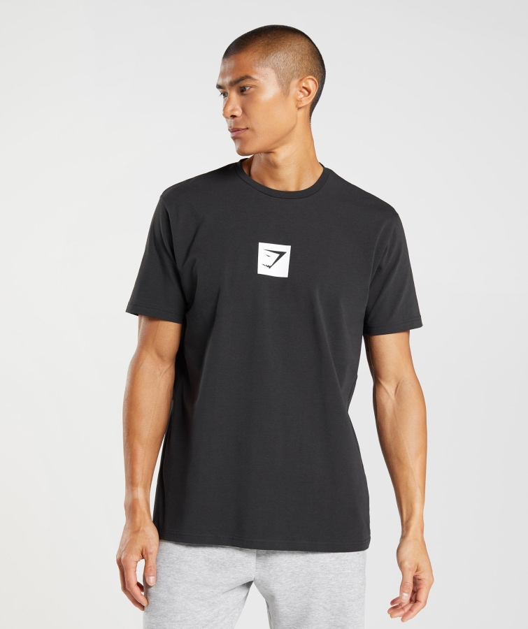Gymshark Anahat T-shirt Siyah