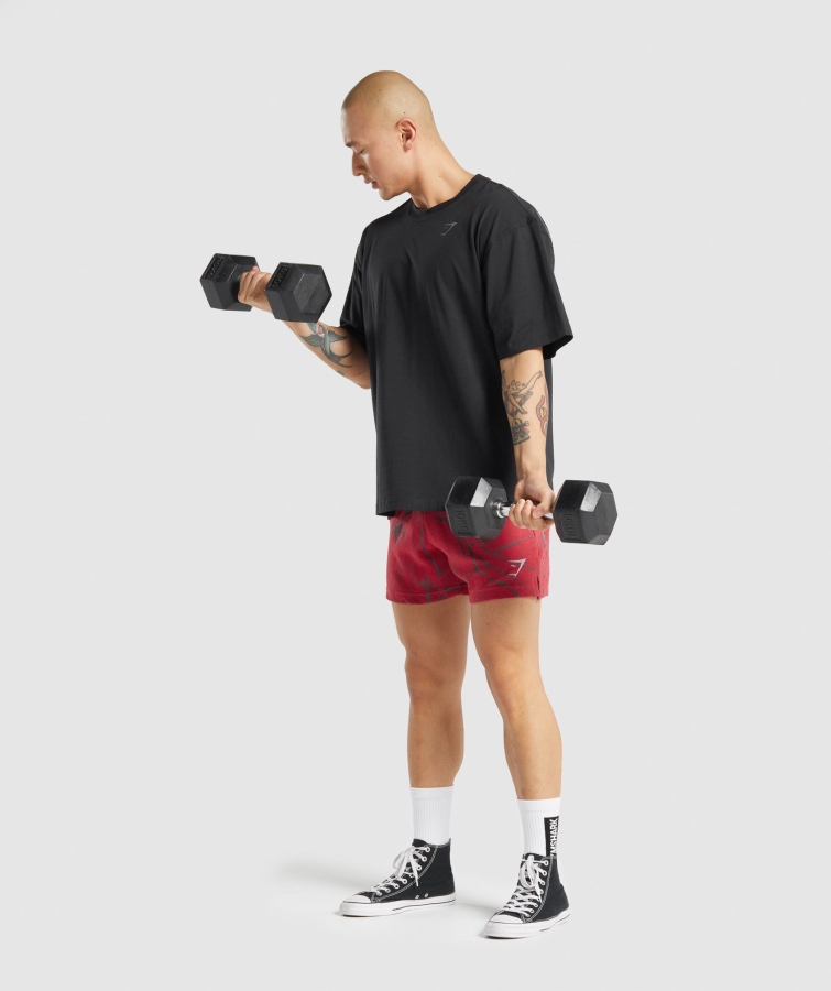 Gymshark Güç T-shirt Siyah