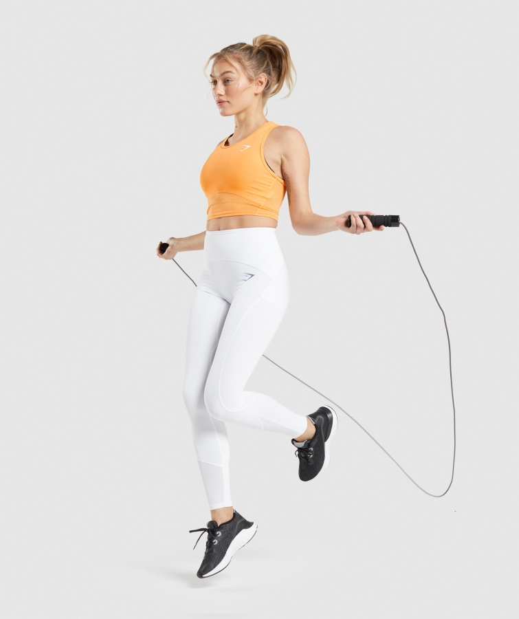 Gymshark Darbe Mahsul Tankı Kayısı Portakal