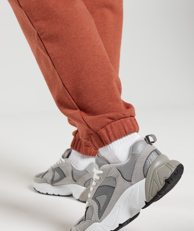 Gymshark Dinlenme Günü Terler Koşucular Tarçın Kahverengi Marn