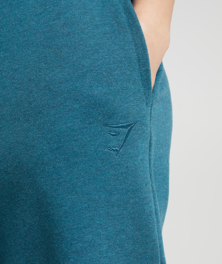 Gymshark Dinlenme Günü Terler Koşucular çelik Mavi Marn