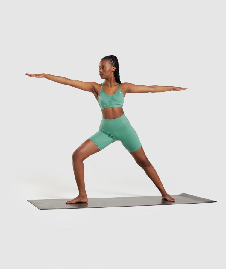 Gymshark Dantelli Spor Sutyeni Alp Yeşili