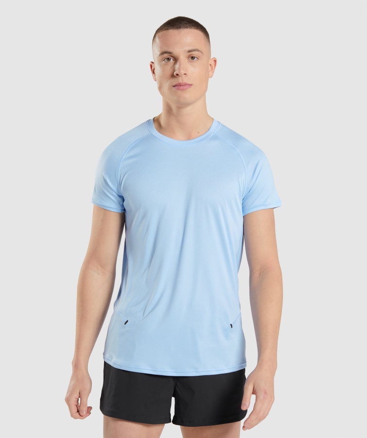 Gymshark Hız Evrim T-shirt Aytaşı Mavisi