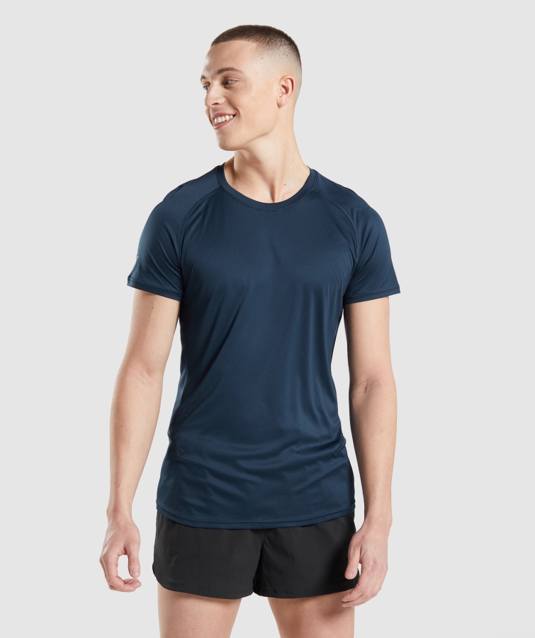 Gymshark Hız Evrimi T-shirt Lacivert