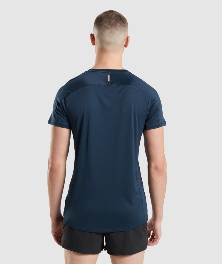 Gymshark Hız Evrimi T-shirt Lacivert