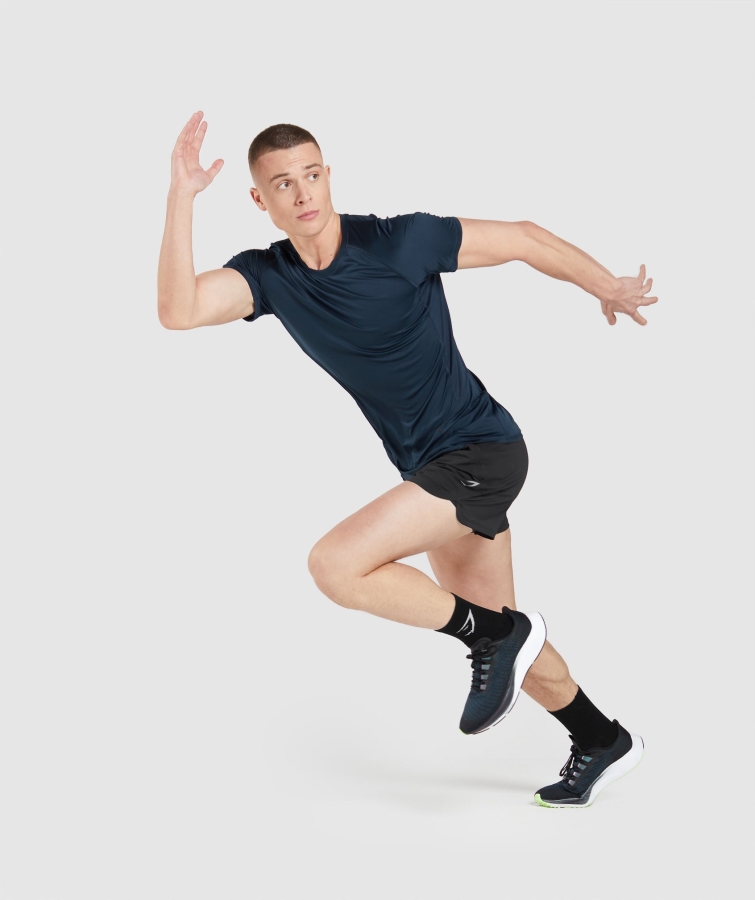 Gymshark Hız Evrimi T-shirt Lacivert