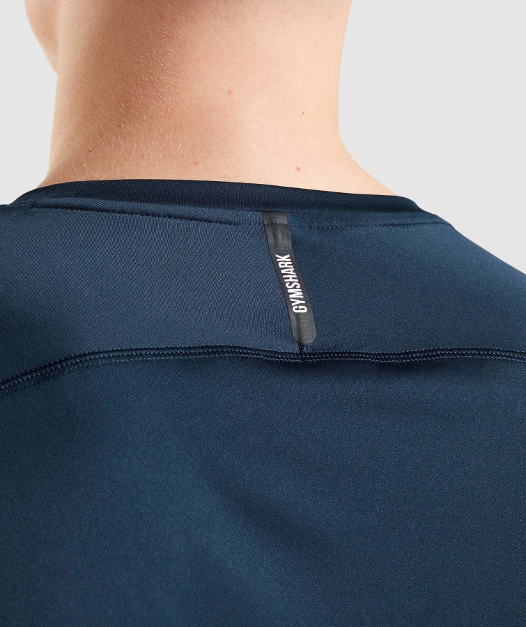 Gymshark Hız Evrimi T-shirt Lacivert