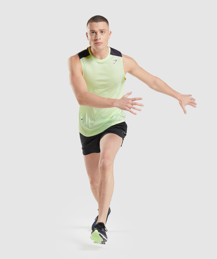 Gymshark Hız Gelişme Tankı Salatalık Yeşil