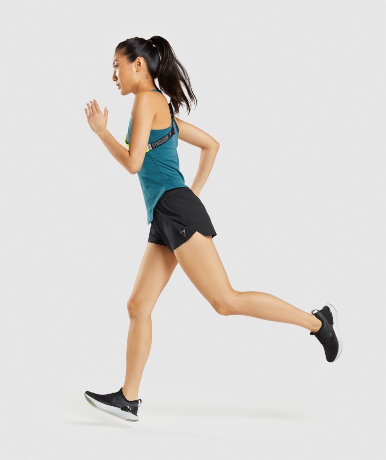 Gymshark Hız şortu Siyah