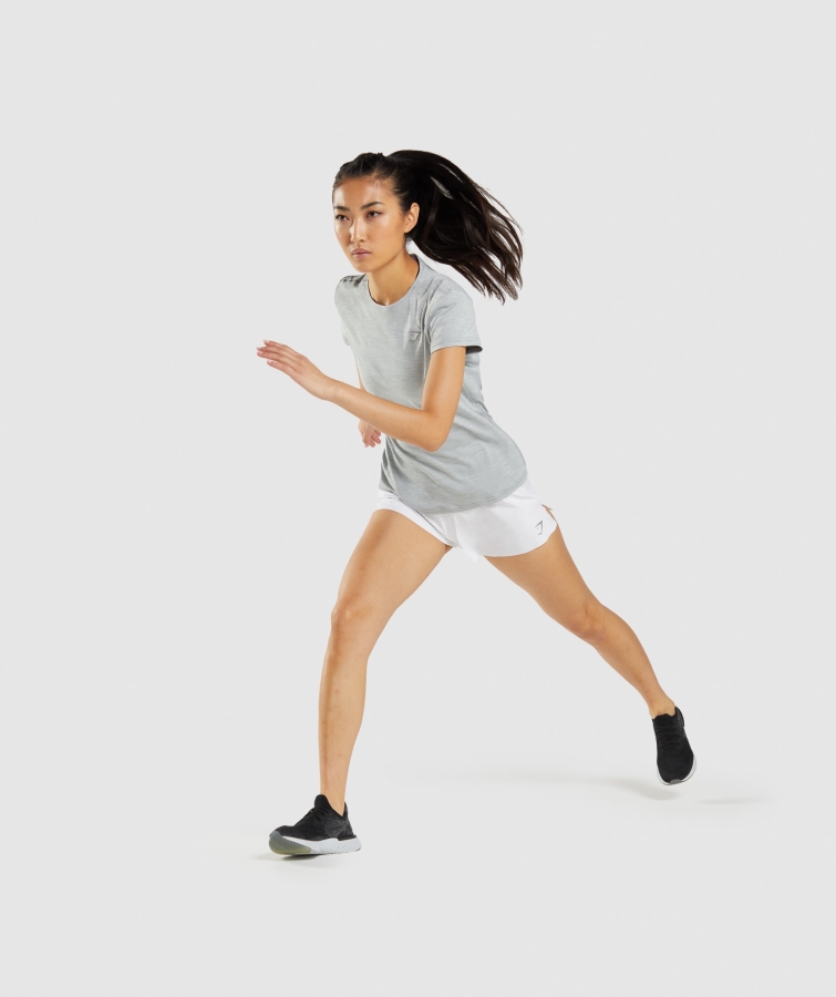 Gymshark Hız şortu Beyaz