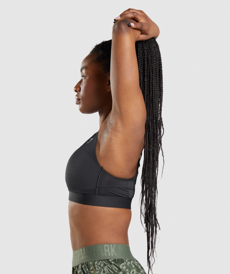 Gymshark Hız Spor Sutyeni Siyah