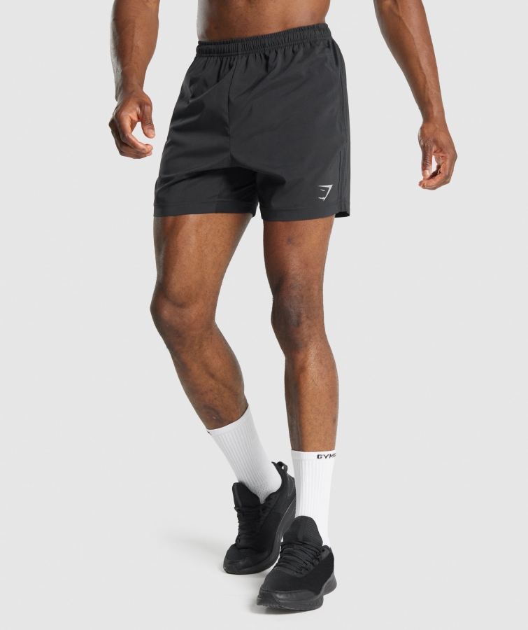 Gymshark Spor şortu Siyah