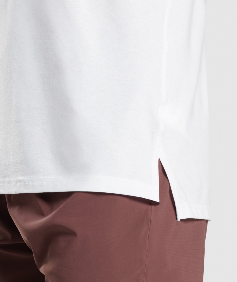 Gymshark Stüdyo Amplify T-shirt Beyaz