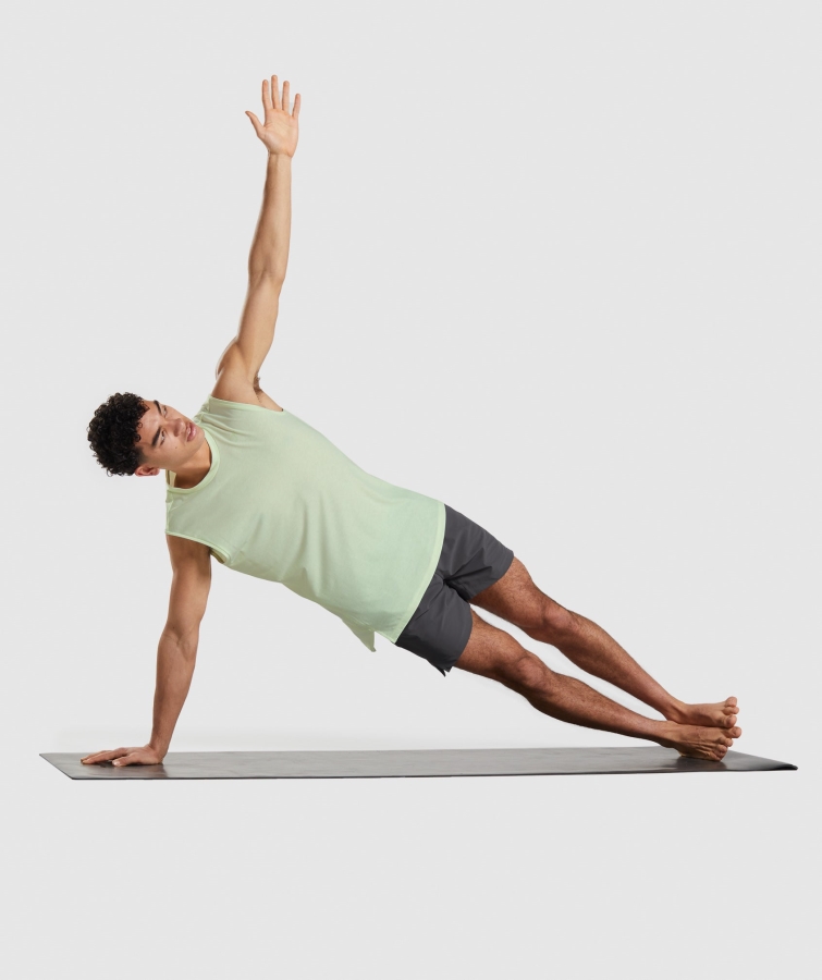 Gymshark Stüdyo Büyütme Tankı Salatalık Yeşil