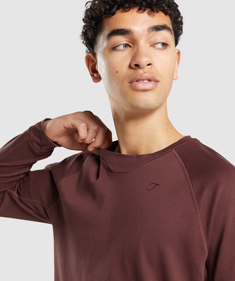 Gymshark Stüdyo Ekibi Kiraz Kahverengi