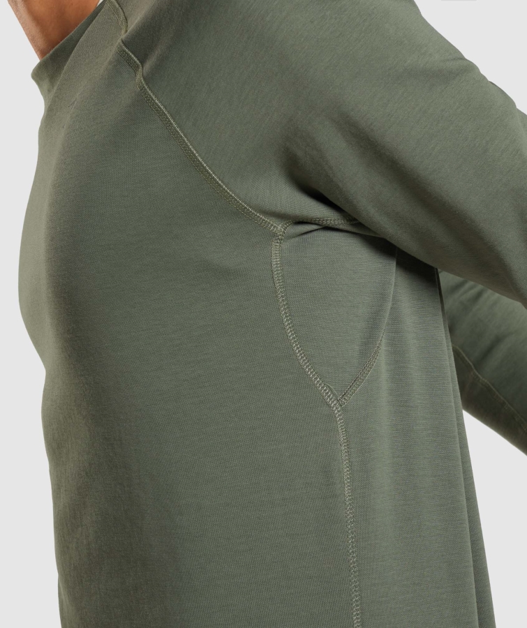 Gymshark Stüdyo Ekip çekirdek Zeytin