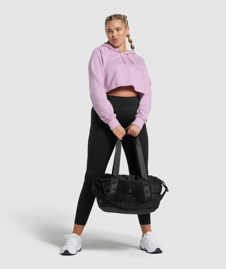 Gymshark Stüdyo Holdall Siyah
