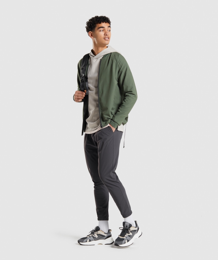 Gymshark Stüdyo Ceketi çekirdek Zeytin