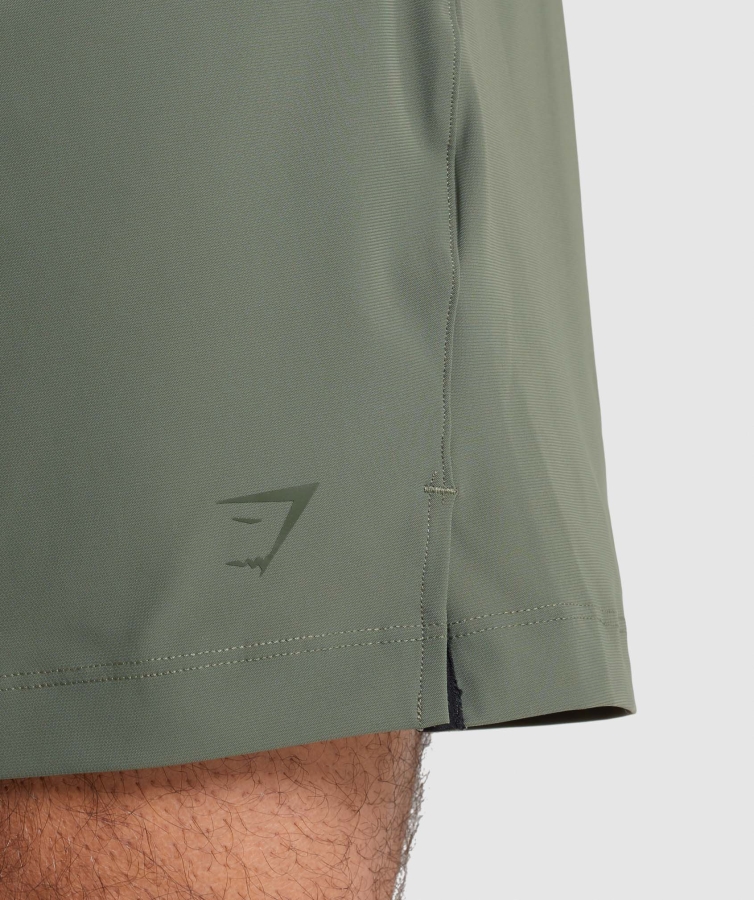 Gymshark Stüdyo şort çekirdek Zeytin