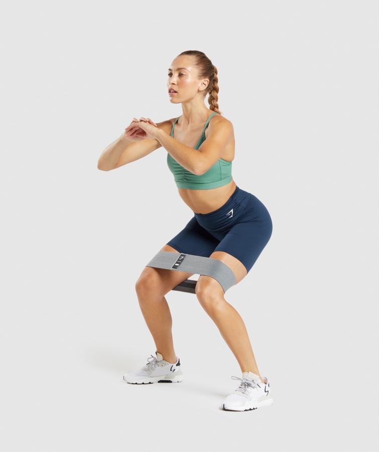 Gymshark Eğitim Bisiklet şortu Donanma