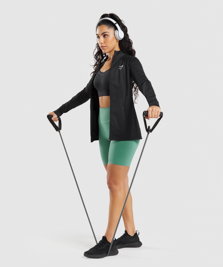 Gymshark Eğitim Ceketi Siyah