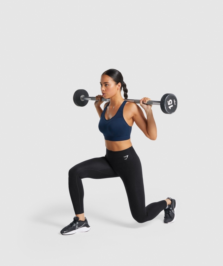 Gymshark Eğitim Uzun çorap Siyah