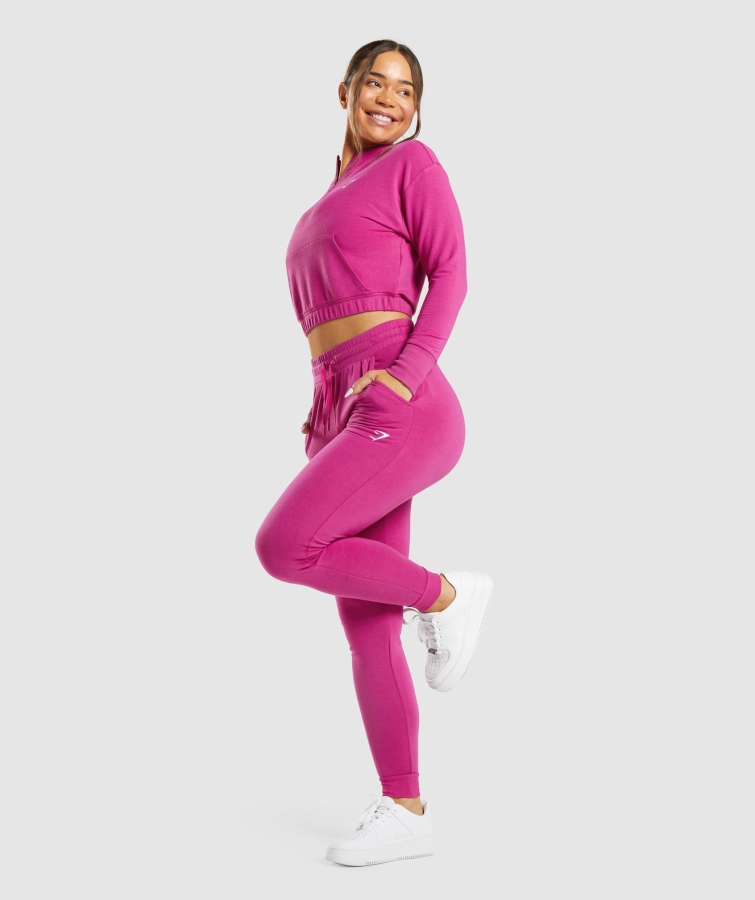 Gymshark Eğitim Pippa Joggers Dragon Pembe