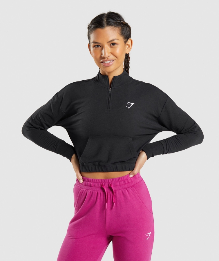 Gymshark Eğitim Pippa Kazak Siyah