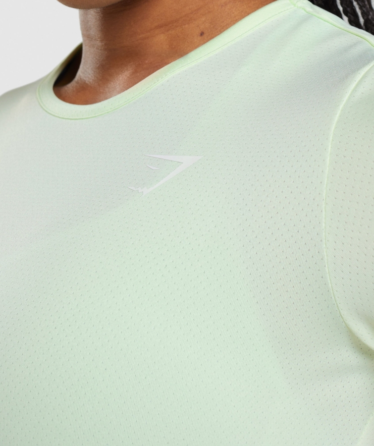 Gymshark Eğitim Tişörtü Salatalık Yeşil