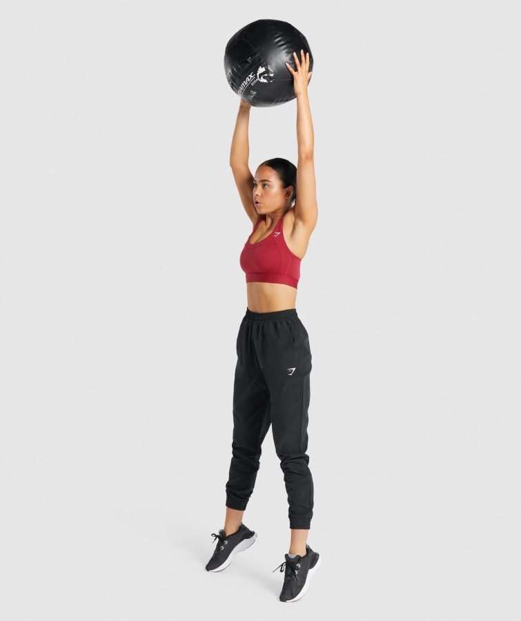 Gymshark Eğitim Dokuma Koşucular Siyah