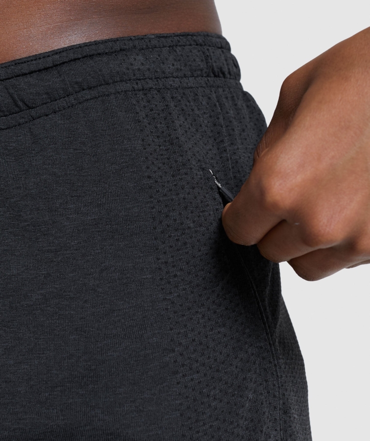 Gymshark Vital ışık şort Siyah Marn