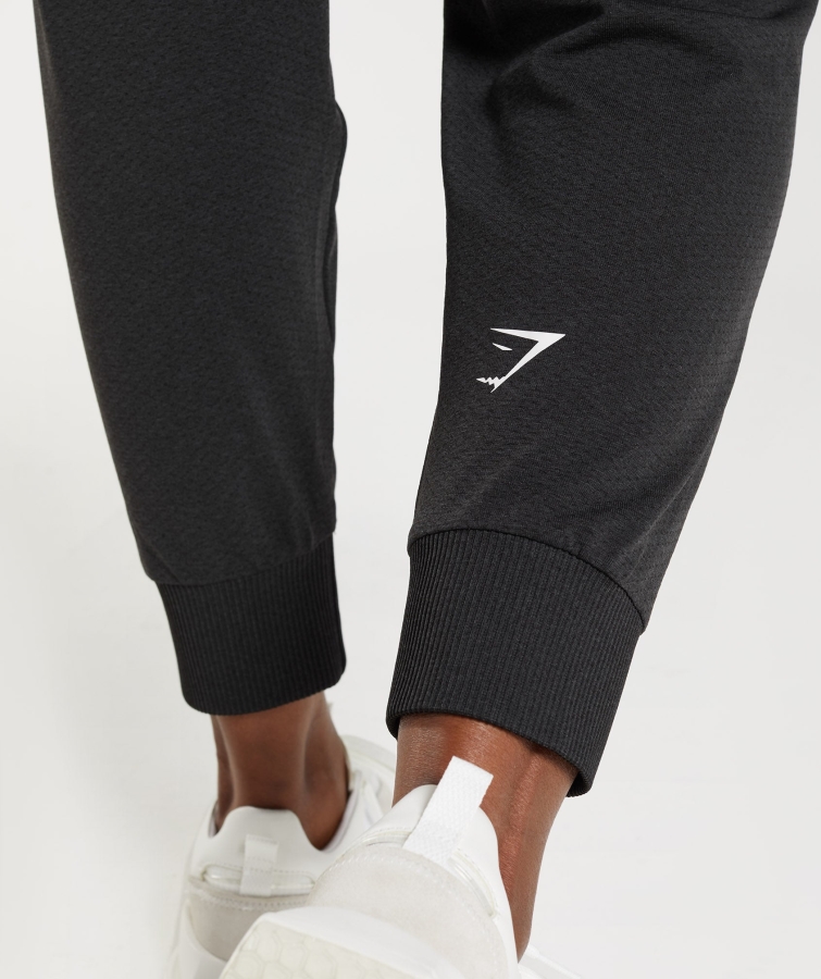 Gymshark Hayati Sorunsuz 2.0 Koşucular Siyah Marl