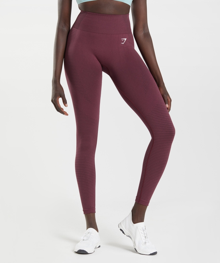 Gymshark Hayati Dikişsiz 2.0 Tozluk Pişmiş Kestane Rengi Marn