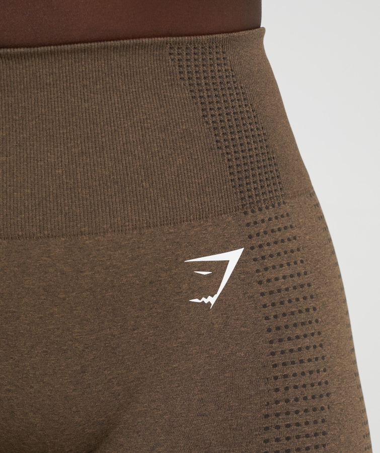 Gymshark Vital Dikişsiz 2.0 şort Espresso Marn