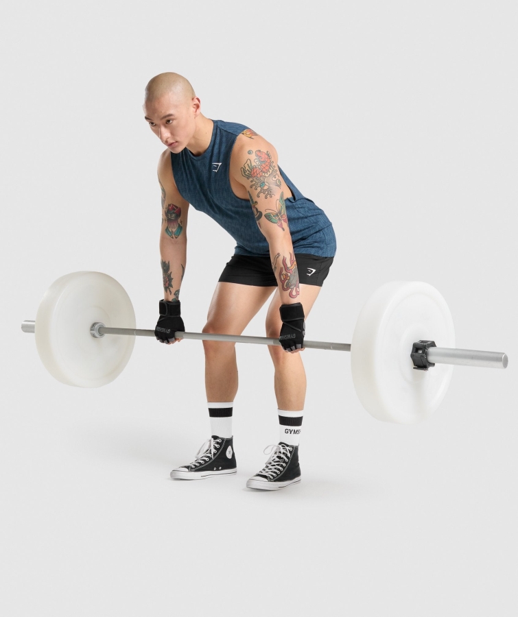 Gymshark şal Kaldırma Eldivenleri Siyah